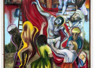 Henrik Constantin galleri Jesus på korset